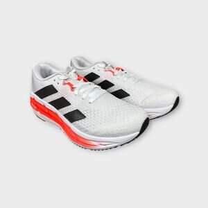 adidas Adistar 3 Men's Sneaker (White/Black/Solar Red, US 12)